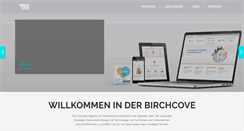 Desktop Screenshot of birchcove.de